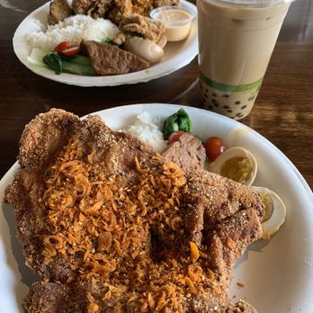 Fooki - Monster Pork Chop and Boom Boom Chicken - Bubble Tea Near Me - Aiea, Hawaii Fooki - Monster Pork Chop and Boom Boom Chicken - Bubble Tea Near Me - Aiea, Hawaii