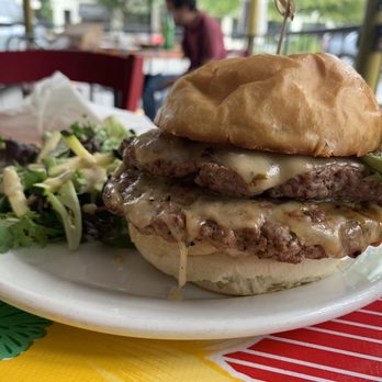 The Root Cafe - The best double cheeseburger in Little Rock! It's like butter! - Cafes Near Me - Little Rock, Arkansas The Root Cafe - The best double cheeseburger in Little Rock! It's like butter! - Cafes Near Me - Little Rock, Arkansas