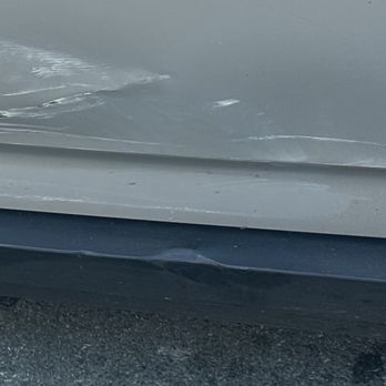 A1 Dent Tech - Door trim before being repaired - Body Shops Near Me - Ozone Park,, New York