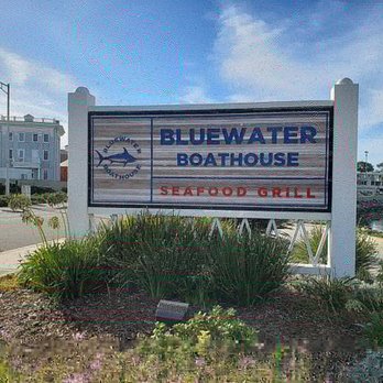 Bluewater Grill - Bluewater sign - Seafood Near Me - Coronado, California Bluewater Grill - Bluewater sign - Seafood Near Me - Coronado, California
