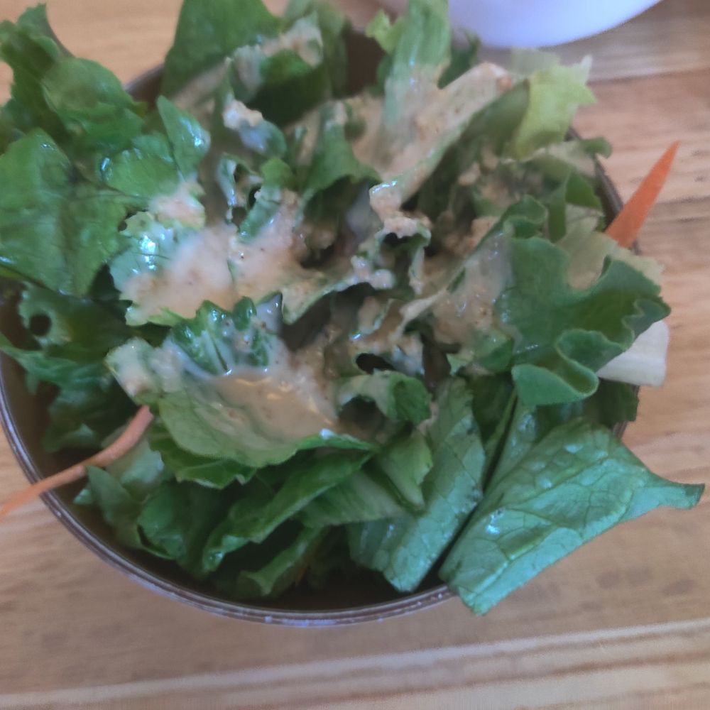 Namikaze - The salad that comes with the entree - Sushi Bars Near Me - Fresno, California Namikaze - The salad that comes with the entree - Sushi Bars Near Me - Fresno, California