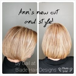 Blade Hair Designs - Color, cut & style by Gail