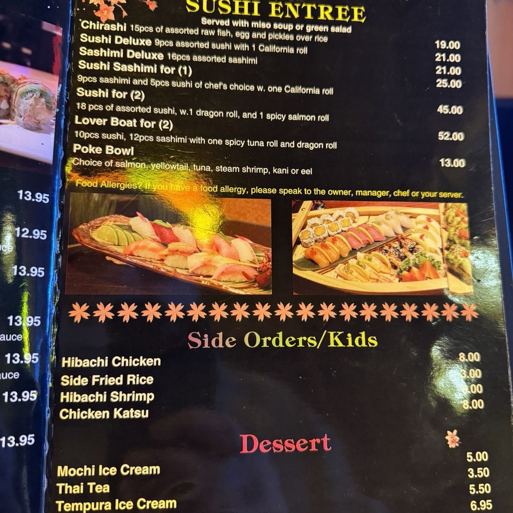 Thai N Sushi - Menu - Sushi Bars Near Me - Quinlan, Texas Thai N Sushi - Menu - Sushi Bars Near Me - Quinlan, Texas