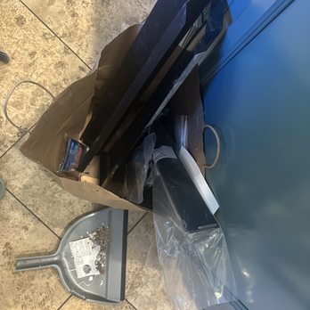 FasTX Home Services - Some of the spare parts and dirt we cleaned up - Appliances & Repair Near Me