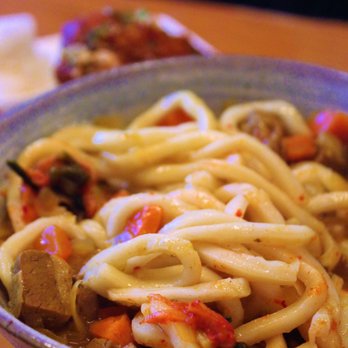 Danji - Curry Udon with Kimchi in Pork Curry Broth - Korean Near Me - New York, New York Danji - Curry Udon with Kimchi in Pork Curry Broth - Korean Near Me - New York, New York