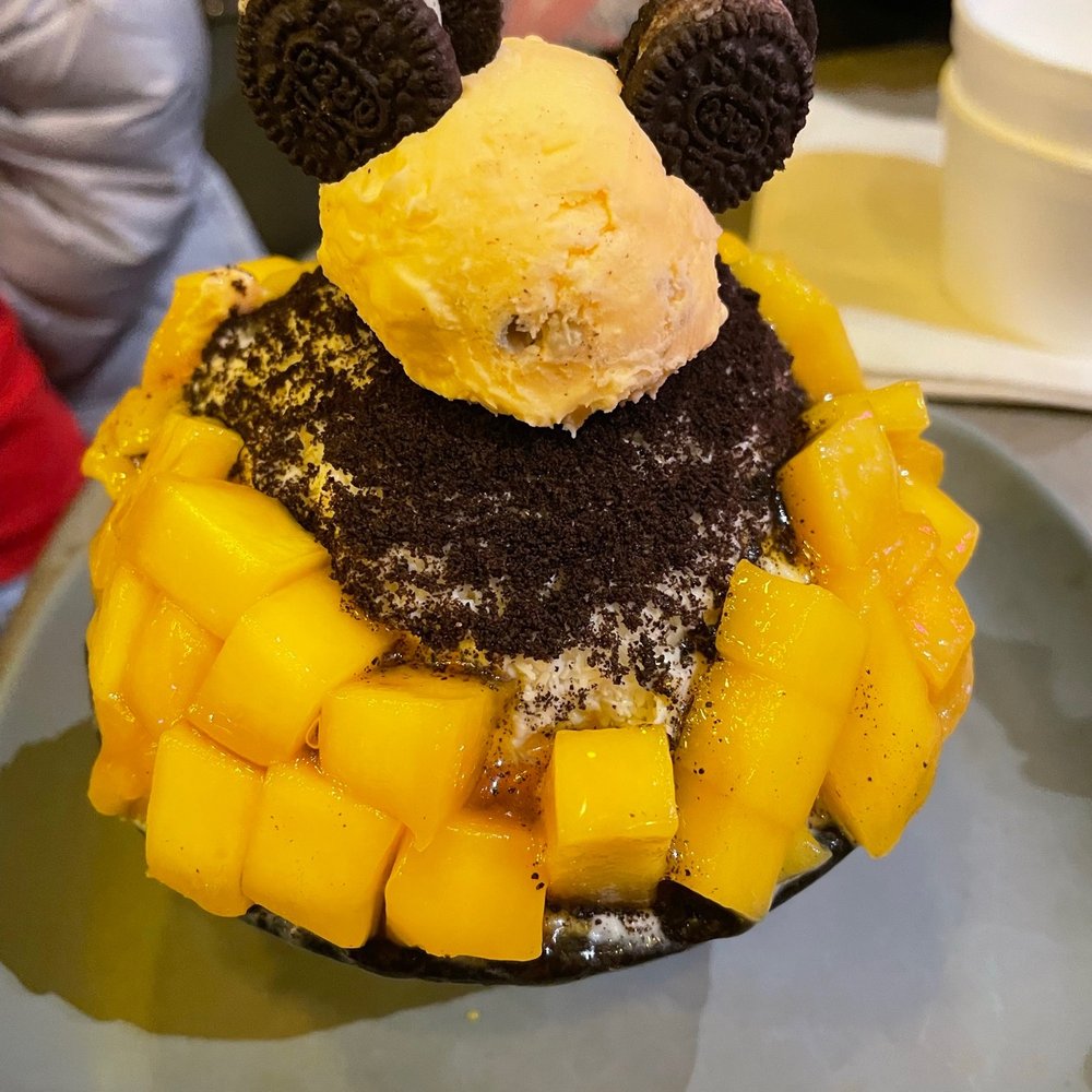 Bingsu Bean - Mango oreo - Desserts Near Me - Toronto, Ontario Bingsu Bean - Mango oreo - Desserts Near Me - Toronto, Ontario