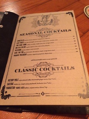 Menu photo 4 Victory Hall & Parlor San Francisco, CA Menu photo 4 Victory Hall & Parlor San Francisco, CA