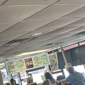 Bulldog Restaurant - Menu counter to order from - American Near Me - Bald Knob, Arkansas