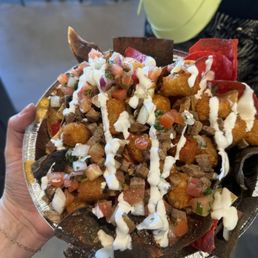 Idaho steak nacho Idaho steak nacho