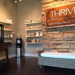Thrive Chiropractic Wellness Center - Waiting area and some great products