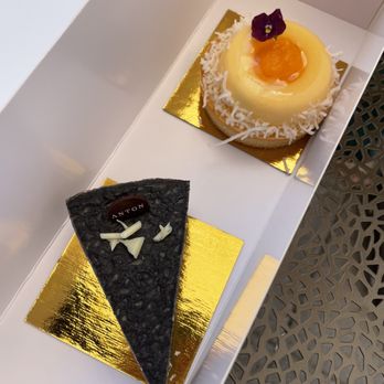 Marvel Cake - Crepe cake and passion fruit tart - Custom Cakes Near Me - Palo Alto, California
