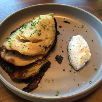 Charcoal Venice - dineLA: Cabbage Baked in the Embers - New American Near Me - Venice, California