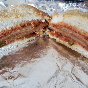 San Francisco Place - Veal sandwich with hot peppers - Pizza Near Me - Brampton, Ontario San Francisco Place - Veal sandwich with hot peppers - Pizza Near Me - Brampton, Ontario