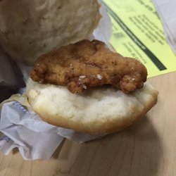 McDonald's - Sad chicken biscuit