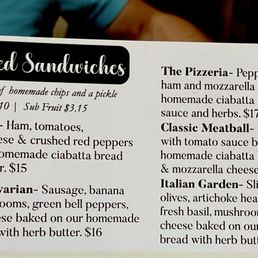 Menu 2025 Menu 2025