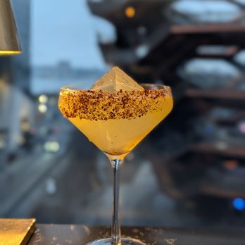 Queensyard - Golden Parachute - mezcal - Modern European Near Me - New York, New York