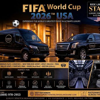 Superstar Worldwide Limousine - Limos Near Me Superstar Worldwide Limousine - Limos Near Me