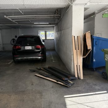 Athens Services - Items that had fallen, almost hitting my car when these losers moved the bins out of the way. - Junk Removal & Hauling Near Me - La Puente, California
