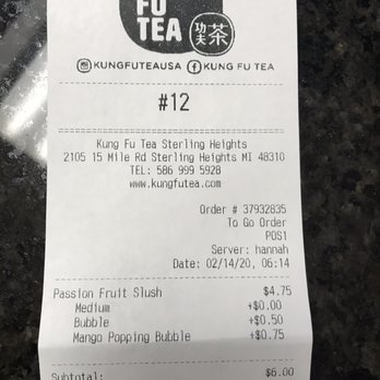 Kung Fu Tea - Bubble Tea Near Me - Sterling Heights, Michigan Kung Fu Tea - Bubble Tea Near Me - Sterling Heights, Michigan