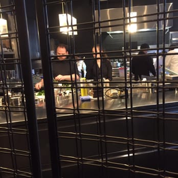 The Aviary - Kitchen from standing tables - Cocktail Bars Near Me - Chicago, Illinois The Aviary - Kitchen from standing tables - Cocktail Bars Near Me - Chicago, Illinois