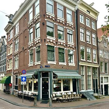 Koffiehuis De Hoek - Outside view of the restaurant. - Breakfast & Brunch Near Me - Amsterdam, New Hampshire Koffiehuis De Hoek - Outside view of the restaurant. - Breakfast & Brunch Near Me - Amsterdam, New Hampshire