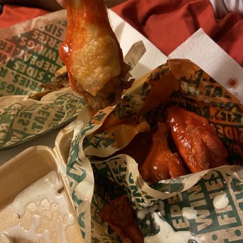Wingstop - Barely any sauce on wings once again. - Chicken Wings Near Me - Humble, Texas Wingstop - Barely any sauce on wings once again. - Chicken Wings Near Me - Humble, Texas