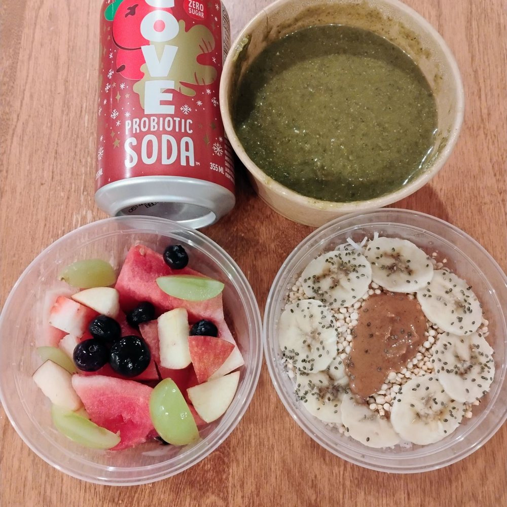 Capital Cold Press - This was a surprise bag I got from the store on the Too Good to Go app. $7.99. - Juice Bars & Smoothies Near Me - Ottawa, Ontario Capital Cold Press - This was a surprise bag I got from the store on the Too Good to Go app. $7.99. - Juice Bars & Smoothies Near Me - Ottawa, Ontario