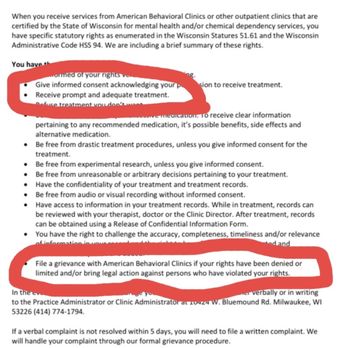 American Behavioral Clinics - This is their consent form - Psychiatrists Near Me - Milwaukee, Wisconsin American Behavioral Clinics - This is their consent form - Psychiatrists Near Me - Milwaukee, Wisconsin