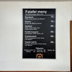 Sunset Falafel - Ny meny