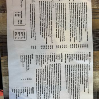 Saraya Thai Cuisine - Menu back - Thai Near Me - Burbank, California Saraya Thai Cuisine - Menu back - Thai Near Me - Burbank, California