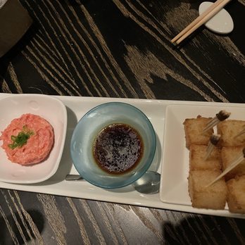 Nobu - Crispy rice with spicy tuna - Japanese Near Me - New Orleans, Louisiana Nobu - Crispy rice with spicy tuna - Japanese Near Me - New Orleans, Louisiana