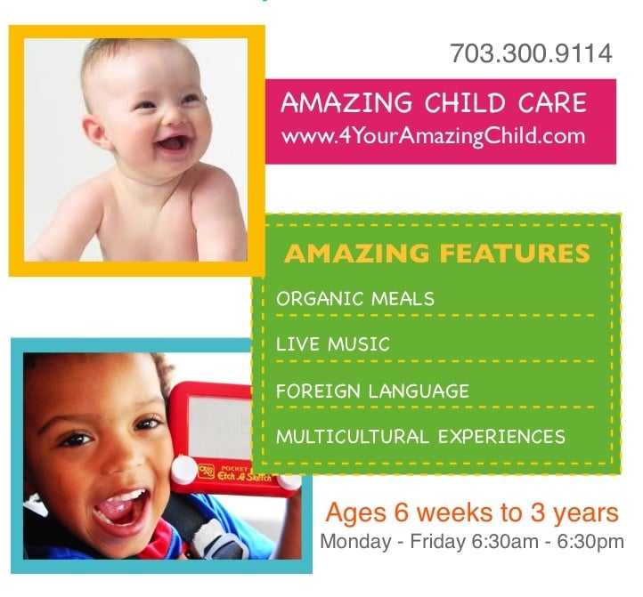 Amazing Child Care - childcare center in Alexandria, VA
