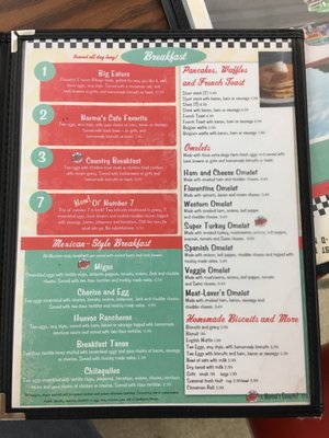 Menu photo 5 Norma's Cafe Dallas, TX