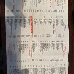 Sushi Sake - Menu