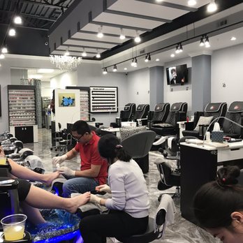 Allure Nails - So many chairs! - Nail Salons Near Me - Charleston, South Carolina