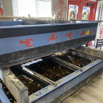 James Hook & Co - Lobster tank - Seafood Near Me - Boston, Massachusetts James Hook & Co - Lobster tank - Seafood Near Me - Boston, Massachusetts