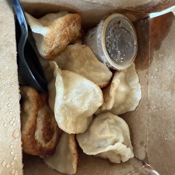 Yi Long Chinese - Pork and cabbage pan fried dumplings - Chinese Near Me - Sacramento, California