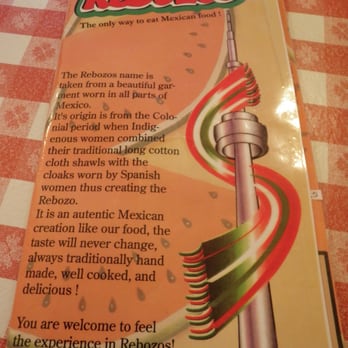 Rebozos - Mexican Near Me - Toronto, Ontario