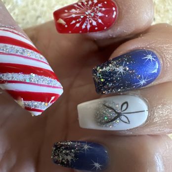 Noire Nail Bar - Thank you Dina they came out beautiful - Nail Salons Near Me - Lutz, Florida Noire Nail Bar - Thank you Dina they came out beautiful - Nail Salons Near Me - Lutz, Florida