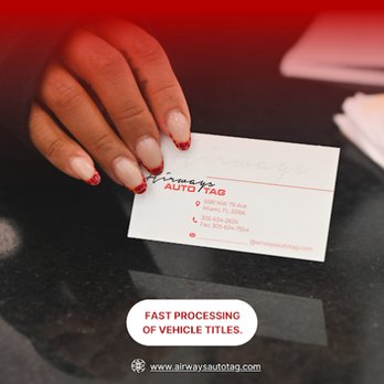 Airways Auto Tag Agency - Departments of Motor Vehicles Near Me - Doral, Florida Airways Auto Tag Agency - Departments of Motor Vehicles Near Me - Doral, Florida