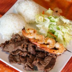 Mama's Grill 'n Bento Teriyaki - Beef & Prawn