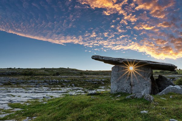 Poulnabrone Dolmen by null