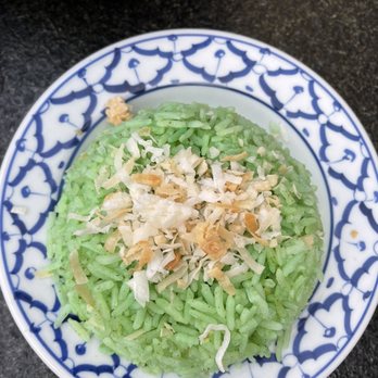 Pineapple Thai - Coconut pandan rice - Thai Near Me - Cupertino, California
