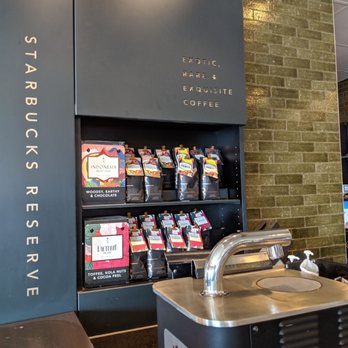 Starbucks - This Starbucks location has the reserve. It's brewed on the Clover machine shown in the foreground. - Coffee & Tea Near Me - Freehold, New Jersey