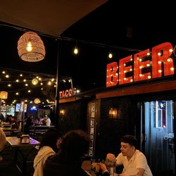 Tacos El Plebe - Outside patio