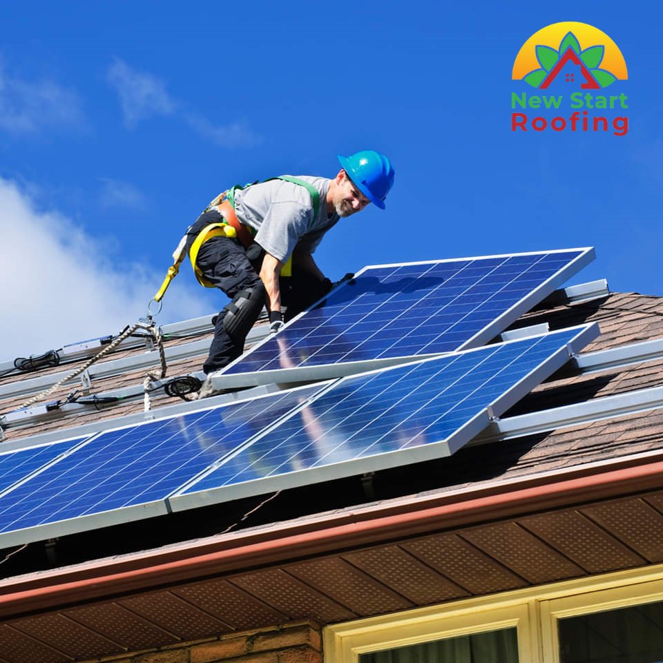 Slide of New Start Roofing