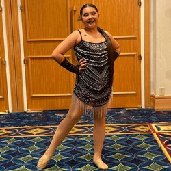 Beach Cities Dance Studio - Yaretzi in her solo costume 2023 "oops I did it again"
