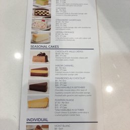 Menu for September 2017.