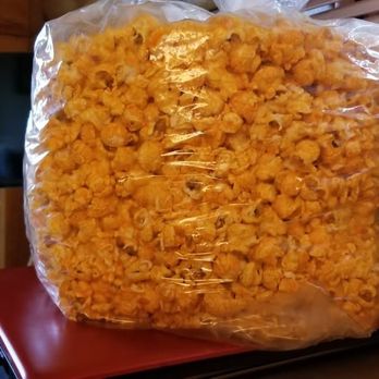 Vic's Corn Popper - Refill order of yellow cheddar cheese popcorn. - Specialty Food Near Me - Omaha, Nebraska