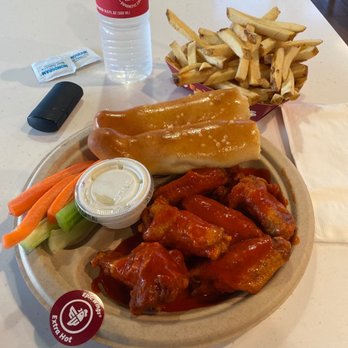 Epic Wings - 6 extra hot with fries - Chicken Wings Near Me - San Diego, California Epic Wings - 6 extra hot with fries - Chicken Wings Near Me - San Diego, California